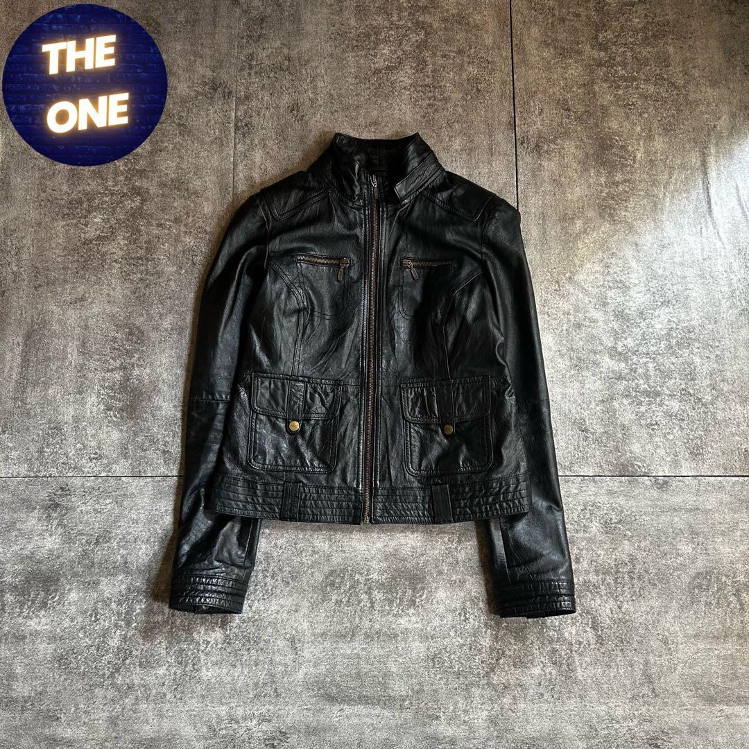 通販ファッション - archive grunge leather jacket y2k black R114660158