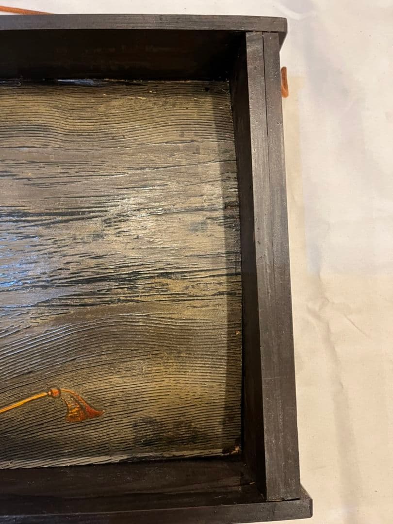 骨董　般若面の図　飾り