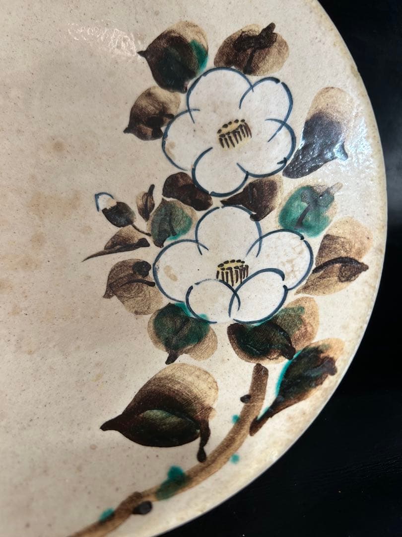 美しい古美術◾️蔵から美しい白椿の花が描かれた夏