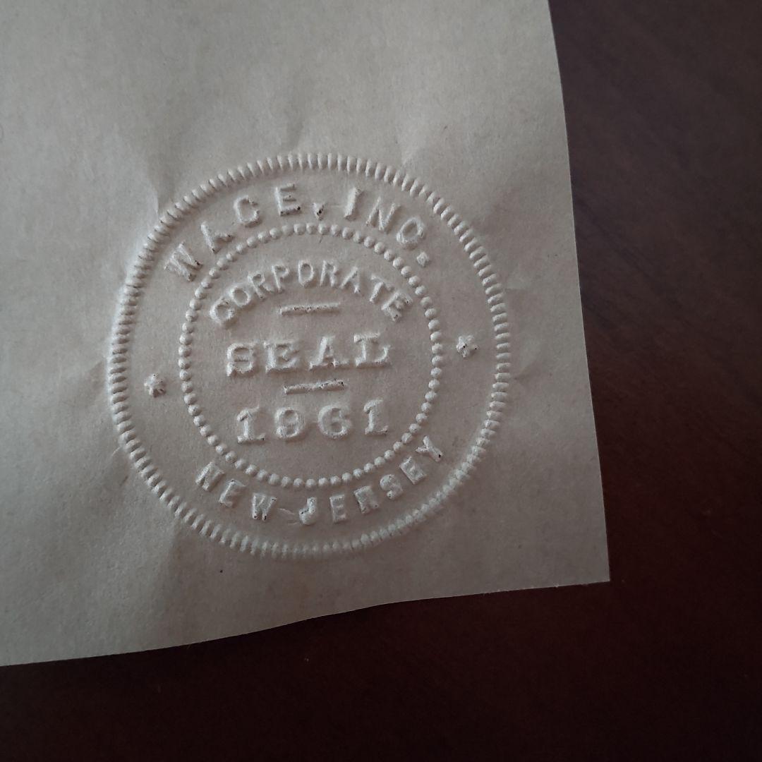 アメリカ ヴィンテージ エンボッサー スタンプ 072211 アメリカ