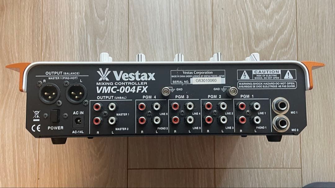 音出確認済•希少】VESTAX VMC-004 FX/純正アダプター付