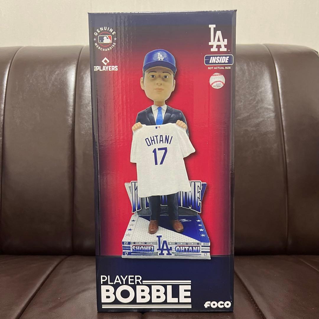 即日発送】大谷翔平 ドジャース 入団会見 ボブルヘッド ウェルカム