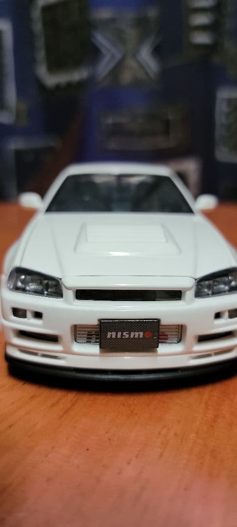 ホットワークス1/24 日産スカイラインGT-R R34V-SPECII2002