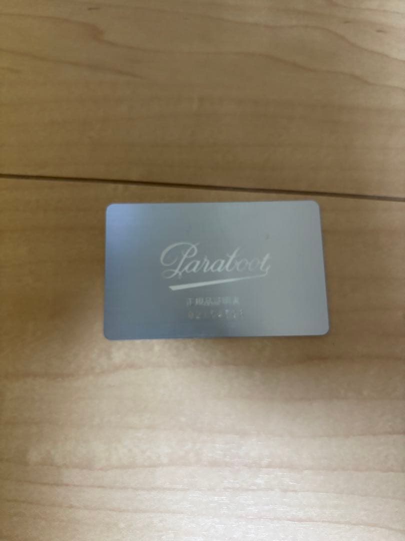 パラブーツ　バース VEL FAUVE サイズ5.5