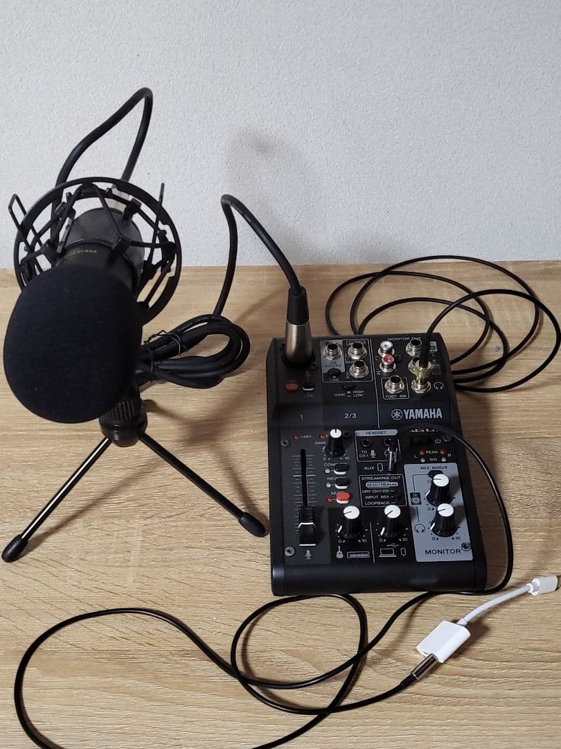 箱無しジャンク品】YAMAHA AG03 USBオーディオインターフェース