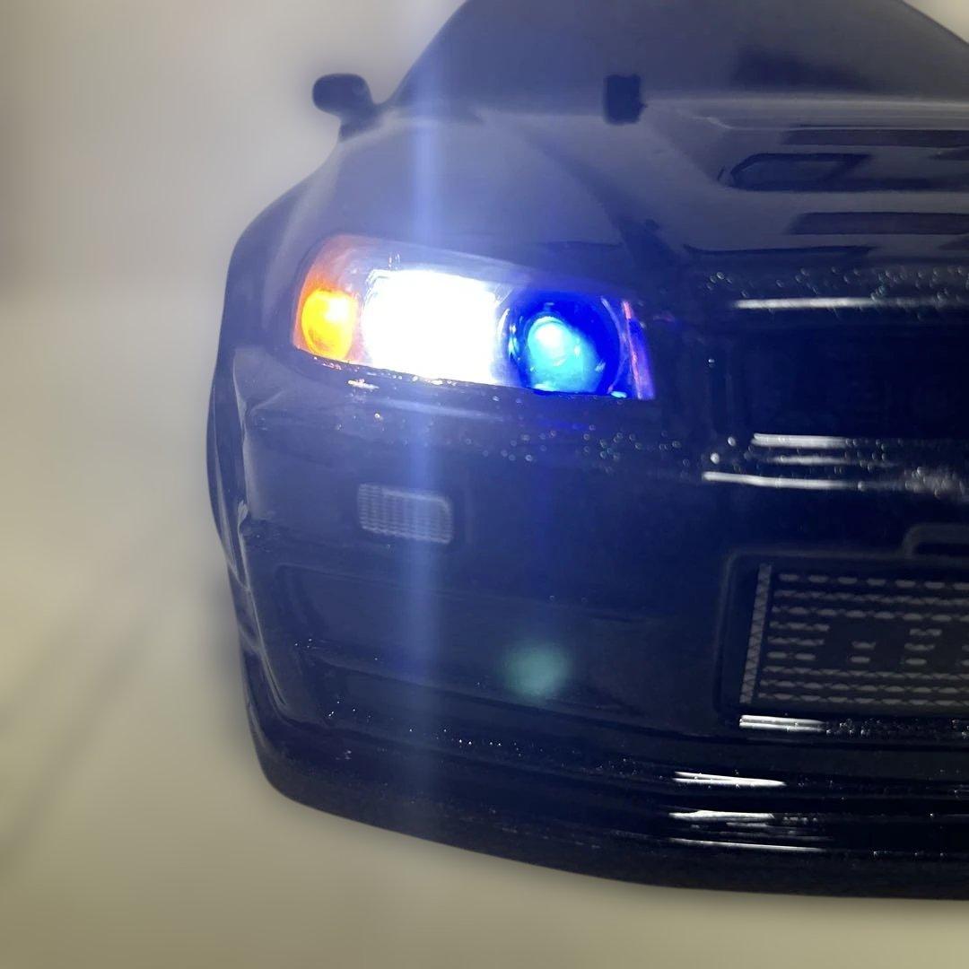 タミヤ　GT-R34 tt-02シャーシ　フルセット