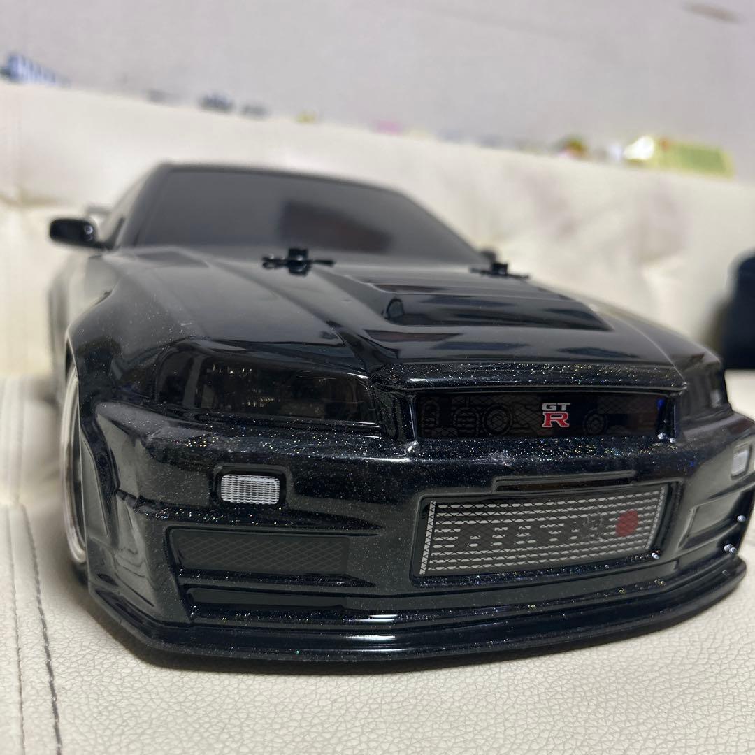 タミヤ　GT-R34 tt-02シャーシ　フルセット
