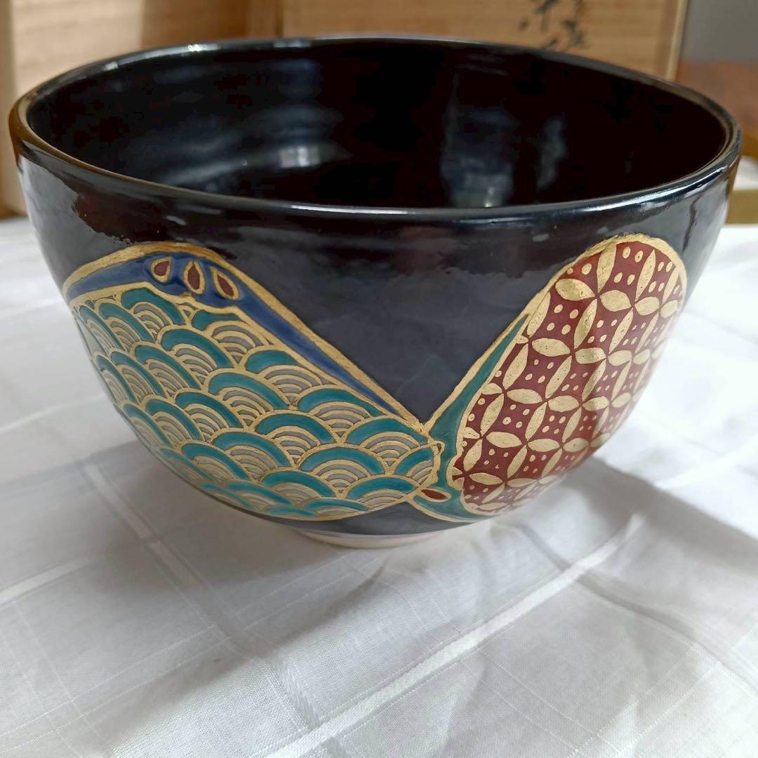 京焼 清水焼 雛絵 抹茶碗 共箱 茶道具 ひな祭り - メルカリ