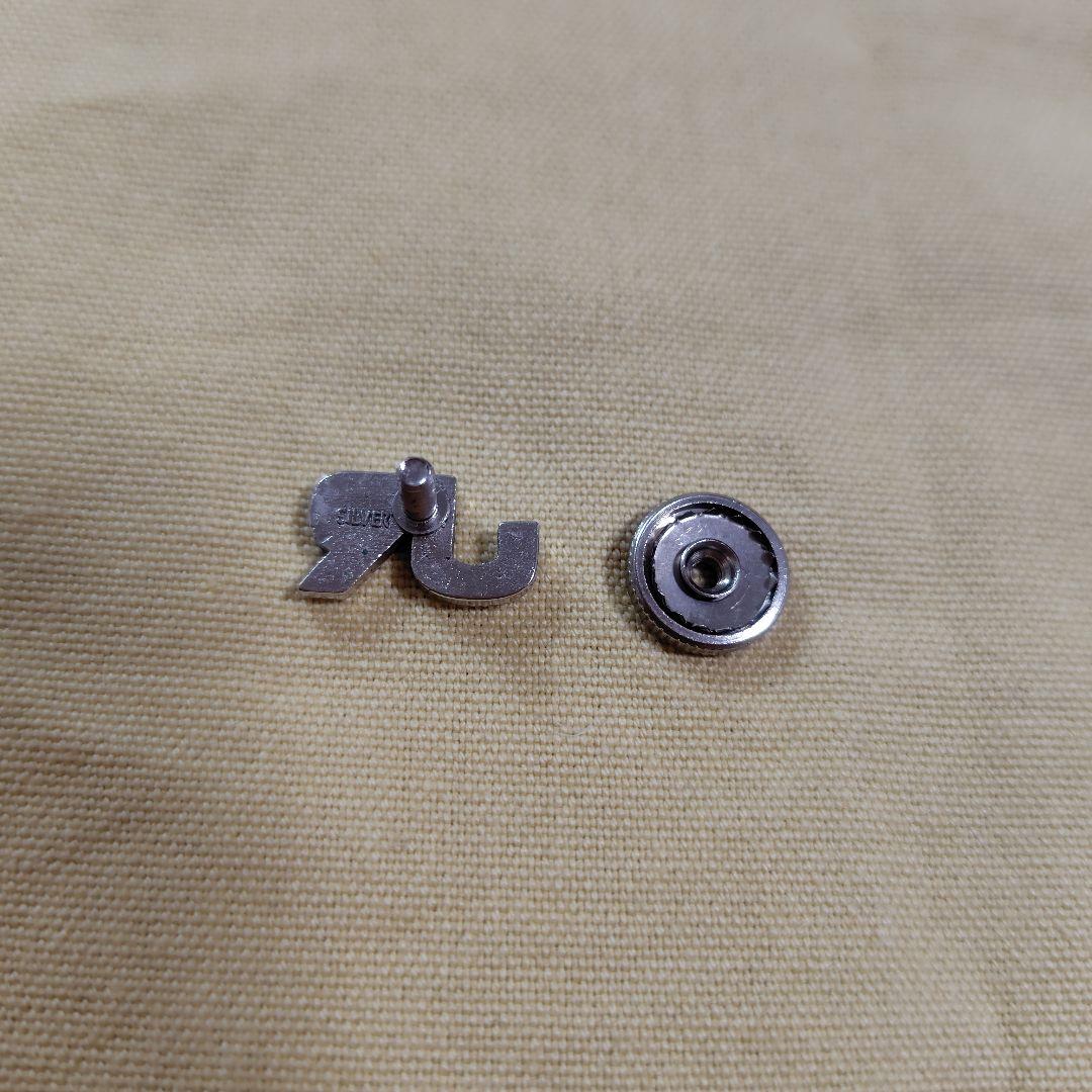 JR 西日本 社章 バッチ バッジ JR西日本 社章 襟章 ピンバッジ 純銀