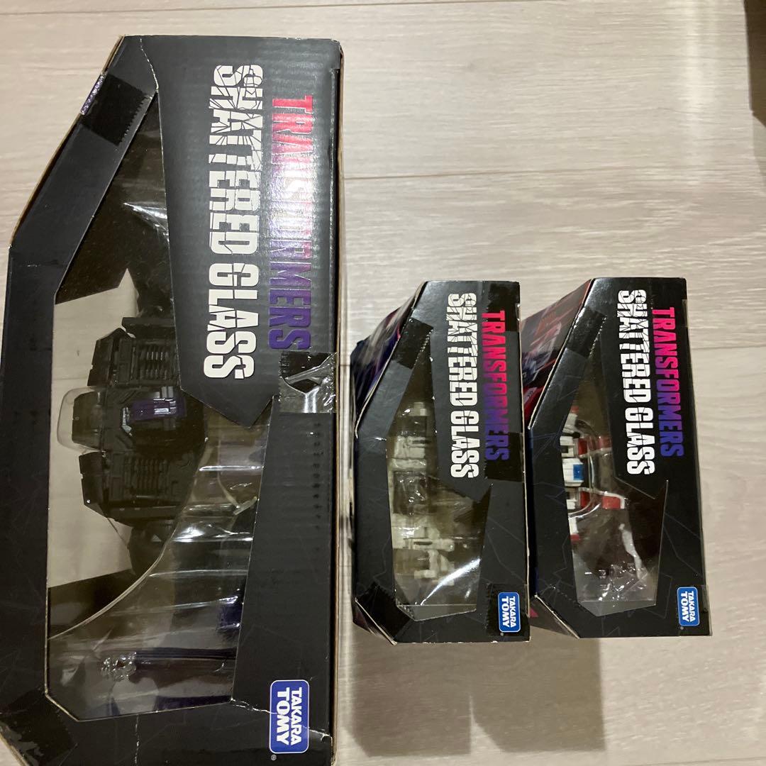 トランスフォーマー　シャッタードグラス　セット　スタースクリーム　メガトロン 他