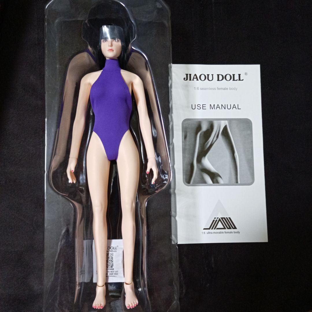 JIAOUDOLL 1/6 女性シームレス素体 レオタード ヘッド付き