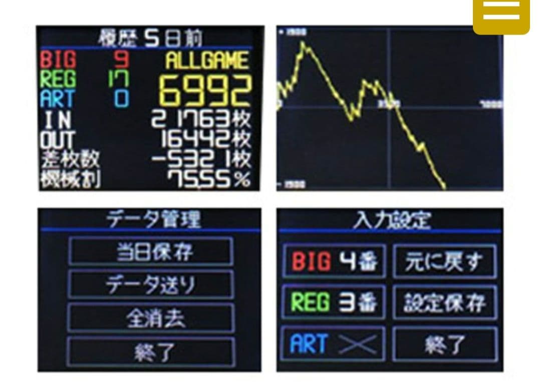 十字キー式 パチスロ カウンター パチスロ