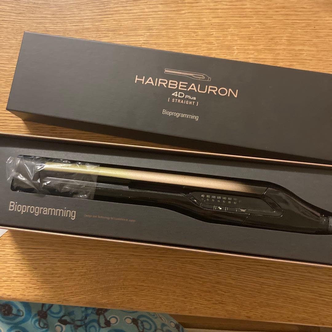HAIRBEAURON 4D plusストレートヘアアイロン ジャンク品