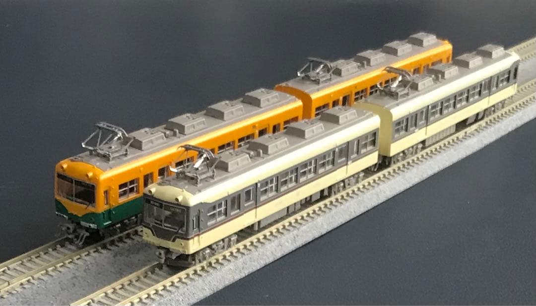 現状品 富山地方鉄道14760形 14763+14764 N化済み2両セット