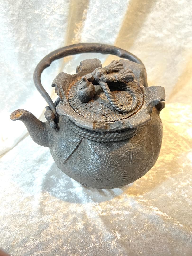 鉄瓶 茶器 茶道具 新品 竜 ドラゴン 辰