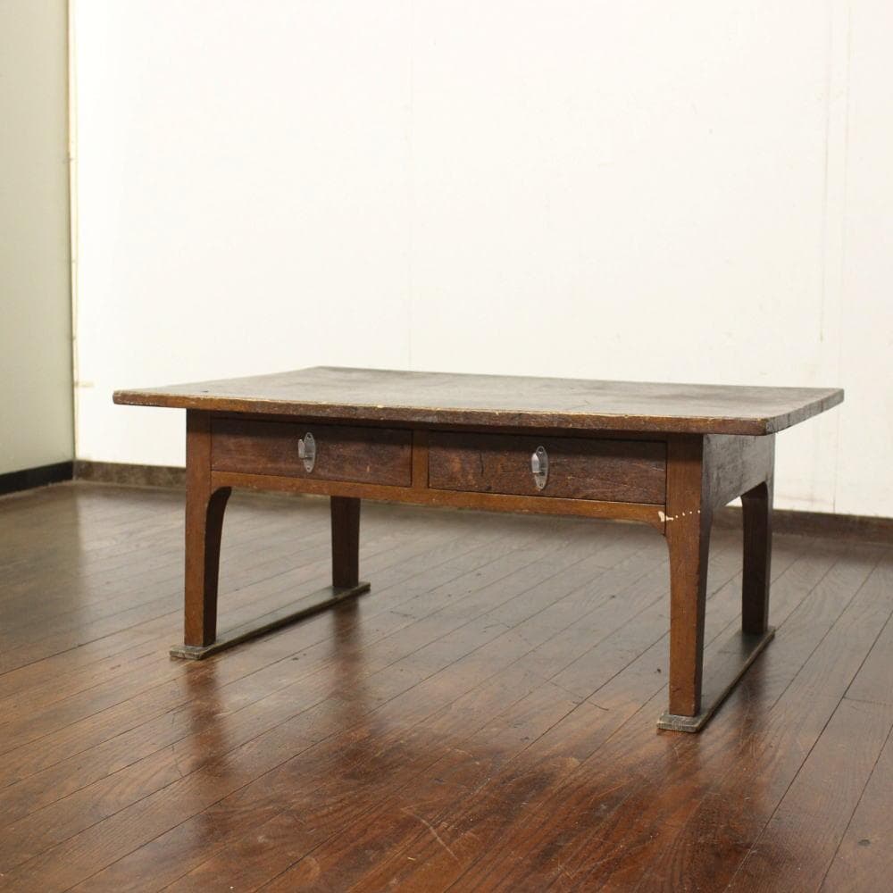 昭和レトロ！古い文机 テーブル/テレビ台/古民家/古家具ローボード