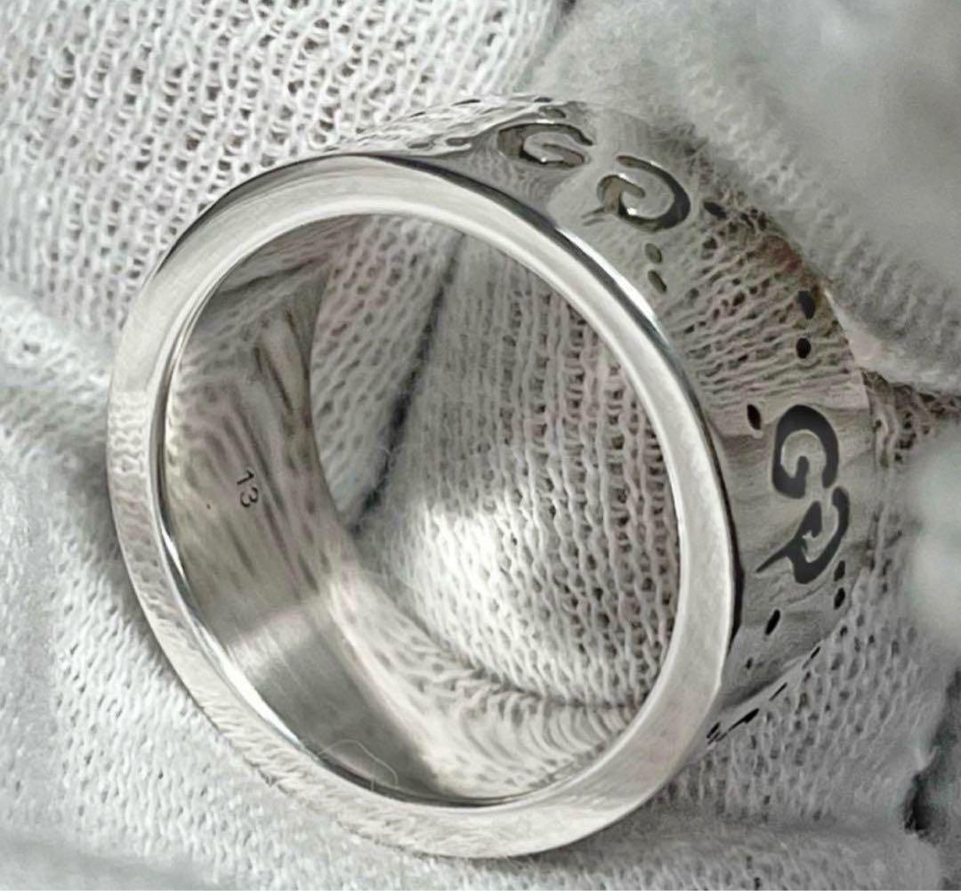 極美品‼️GUCCI 指輪　ゴーストリング　12号