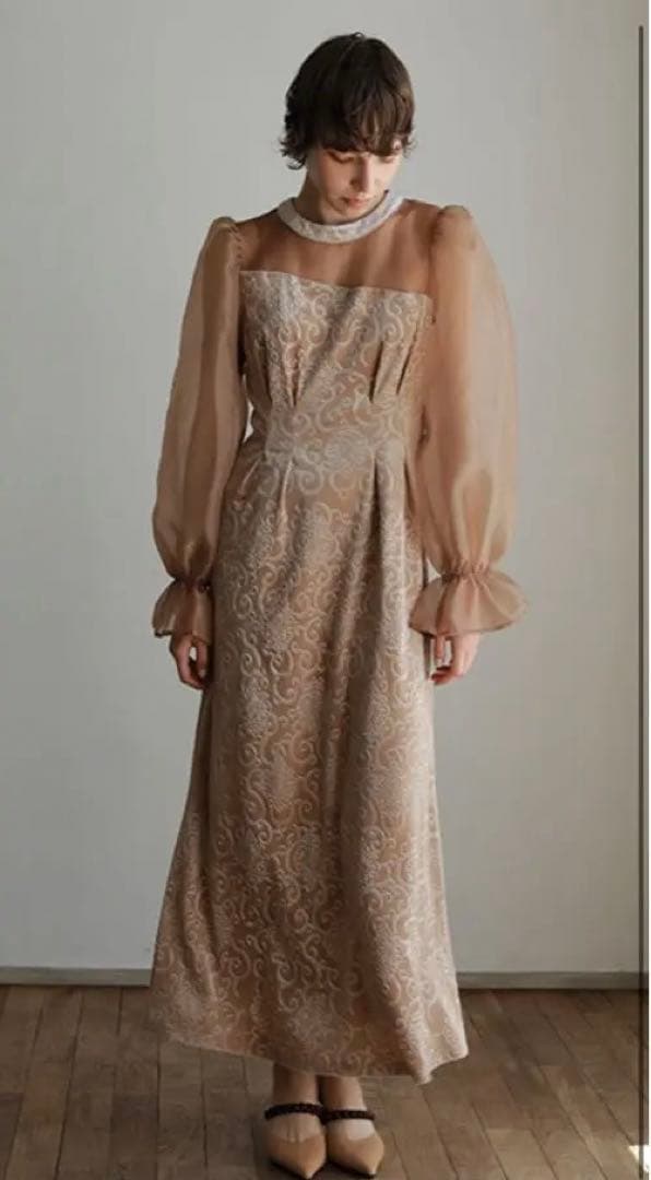 AMAIL Mature paypuri dress