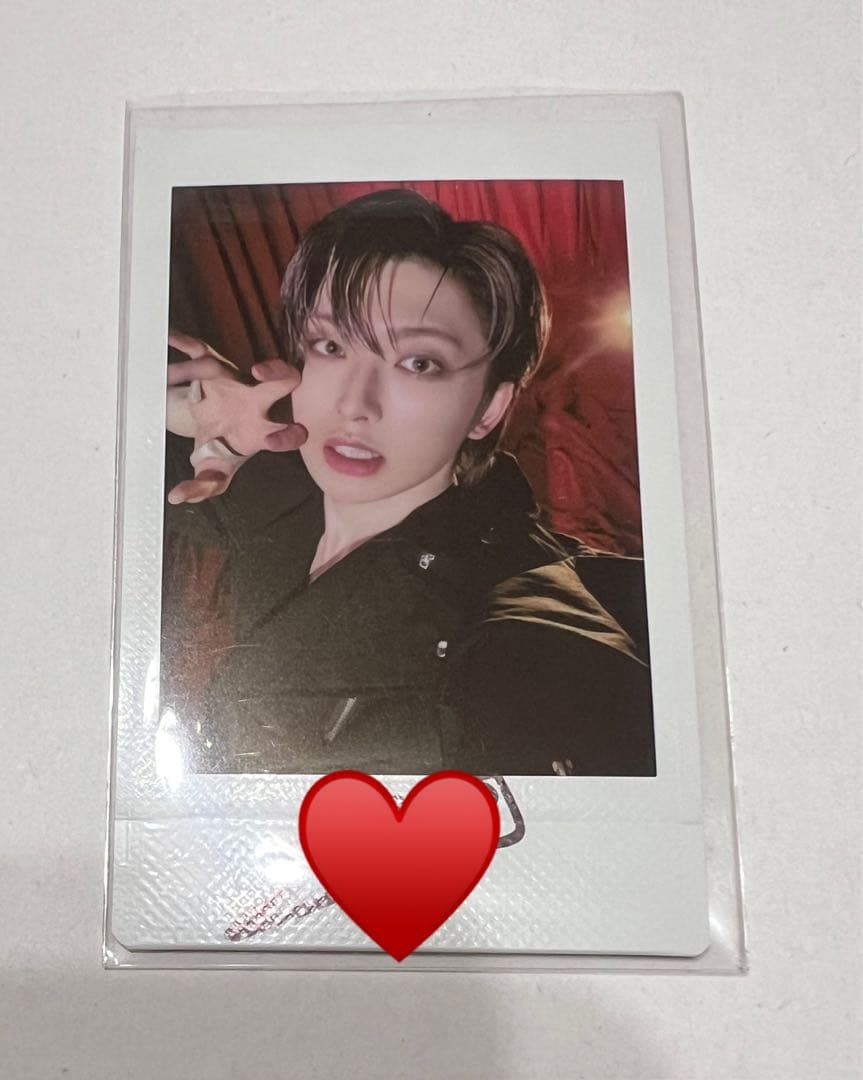 &TEAM 月狼 撮り下ろしチェキ 直筆サイン入りK ケイ けい