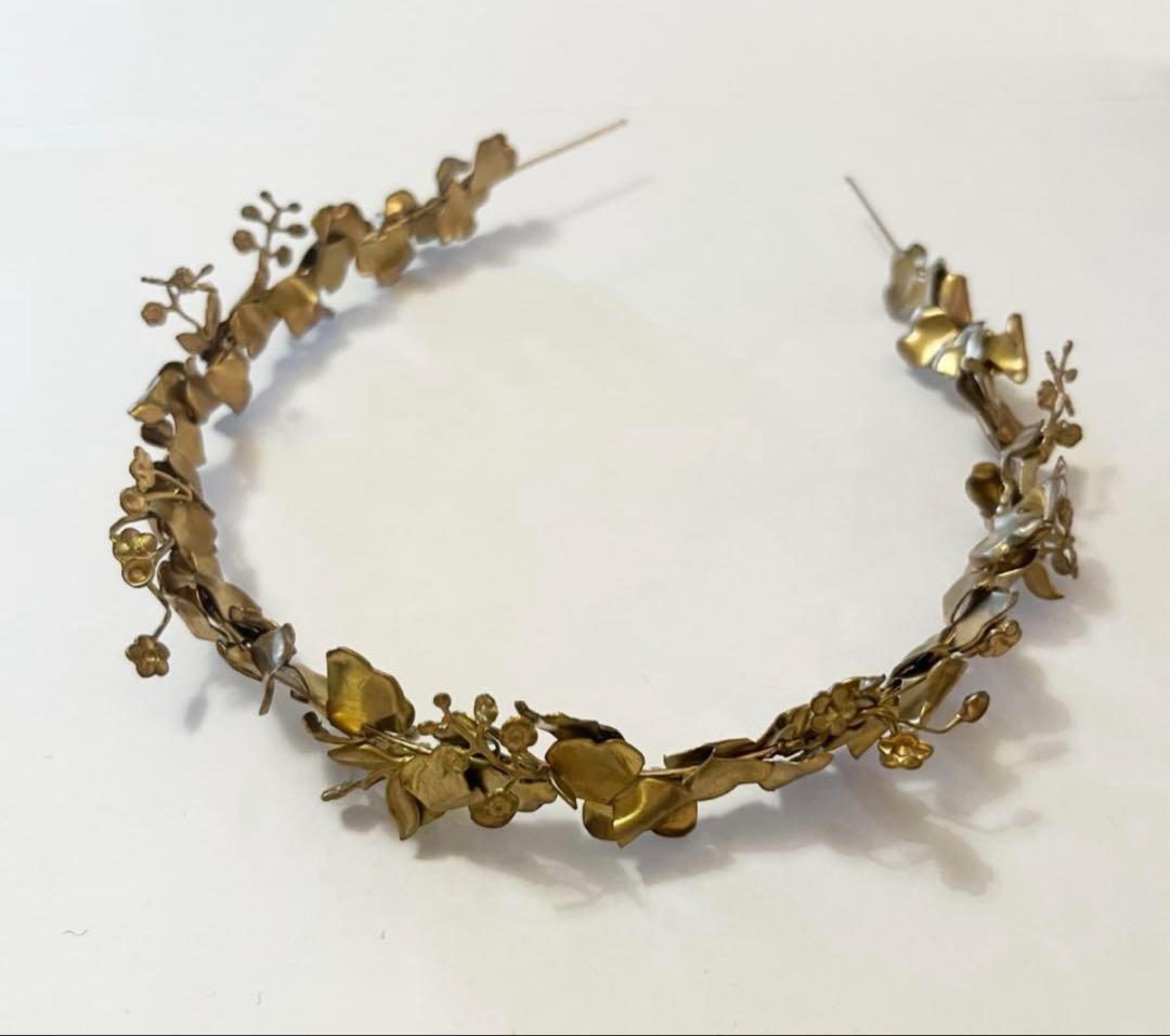 flua 花冠 ヘッドカチューシャ ブライダルアクセサリー