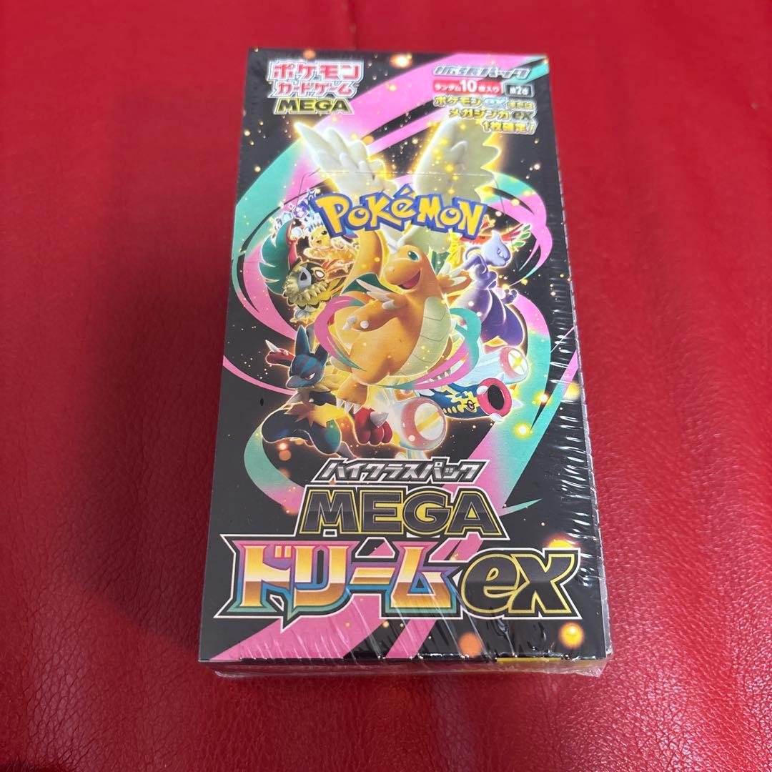 ポケモンカードゲーム　 ムニキスゼロ 1BOX MEGAドリームEX １BOX