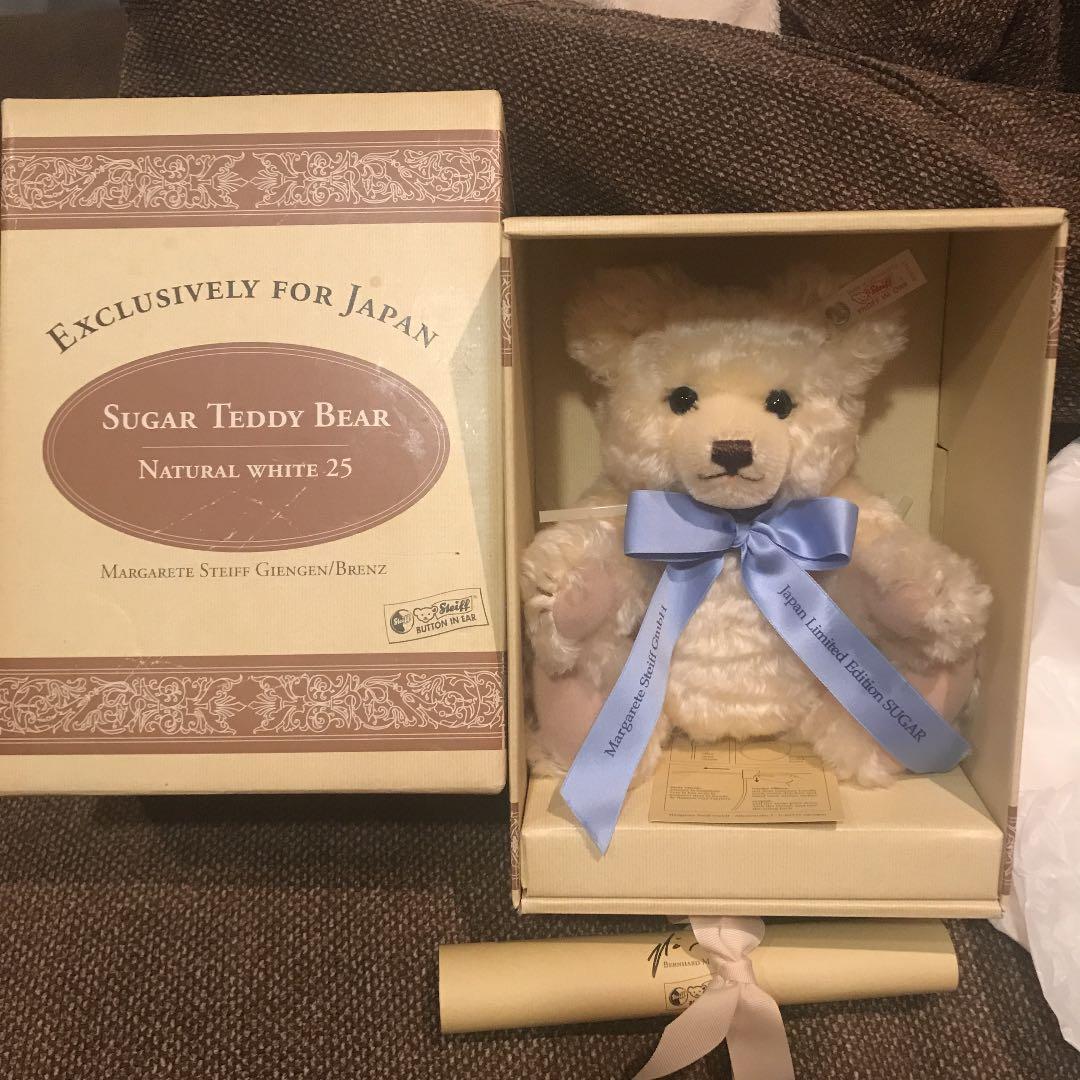 新品 シュタイフ  日本限定 3000体 Steiff 日本限定3000体 シュガー テディベア ぬいぐるみ くまモン 15
