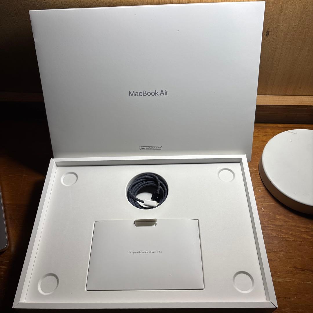 MacBook本体 Macbook air 13.6inch m2 256gb 8gb A2681