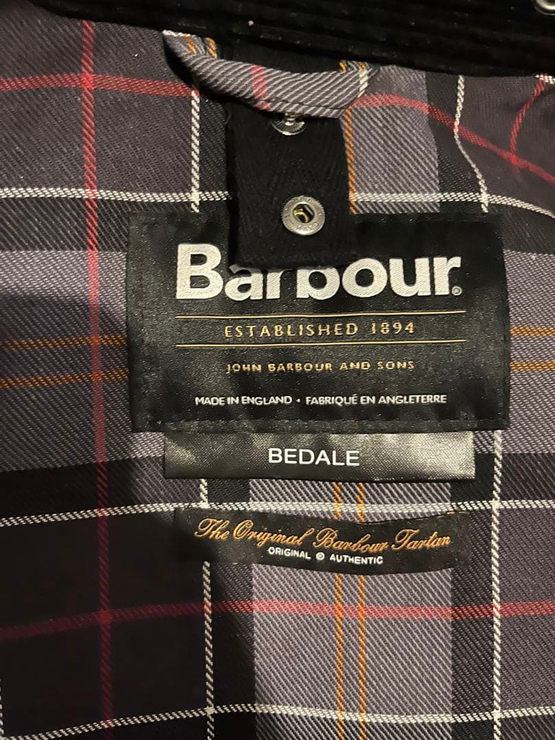 Barbour バブアー　BEDALE 40 BLACK
