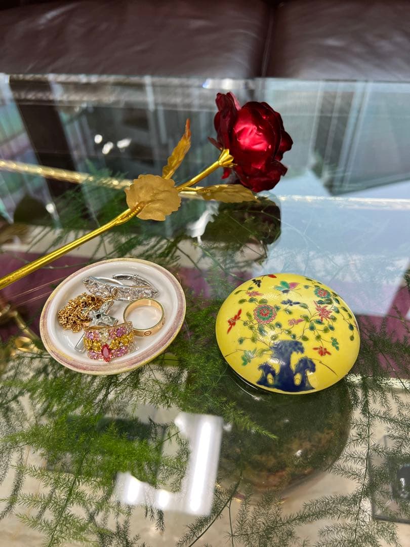 中国清光绪年製琺瑯彩•粉彩香盒 骨董唐物コレクション古美術品