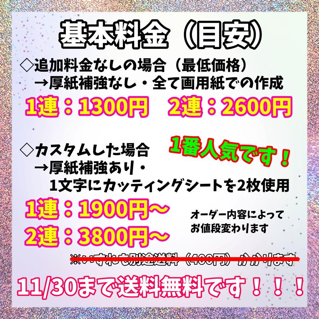 うちわ文字　オーダー　オーダーページ　うちわ屋さん　文字パネル　うちわ