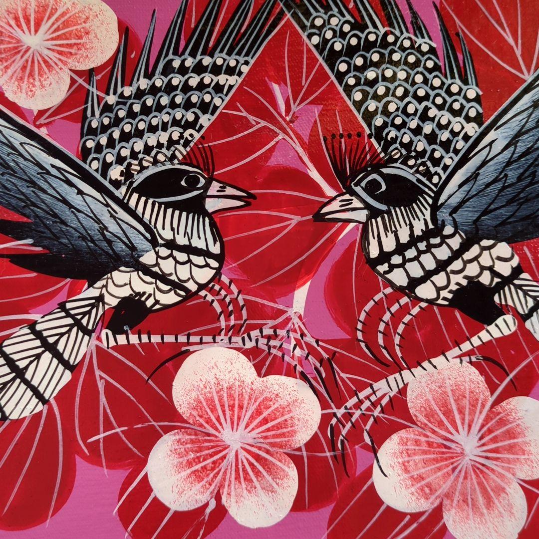 Pink Leopard family 』by Zuberi 60*60cm