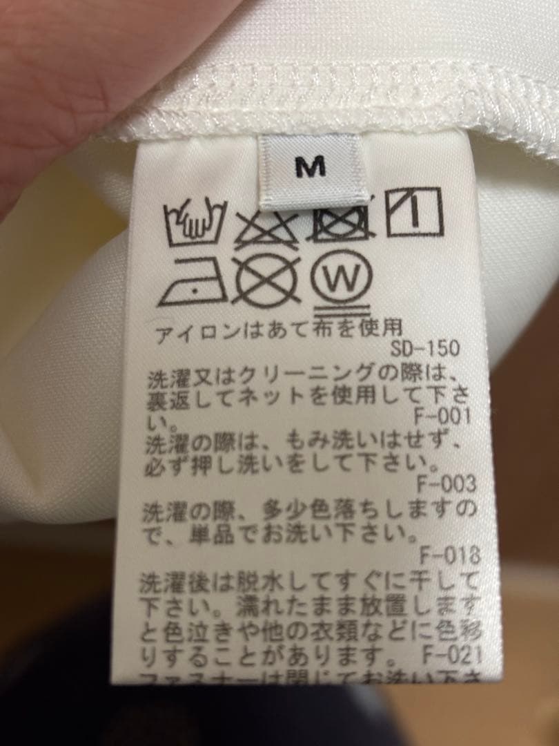 【美品】JUN & ROPE プルオーバー ホワイト Mサイズ ゴルフウェア