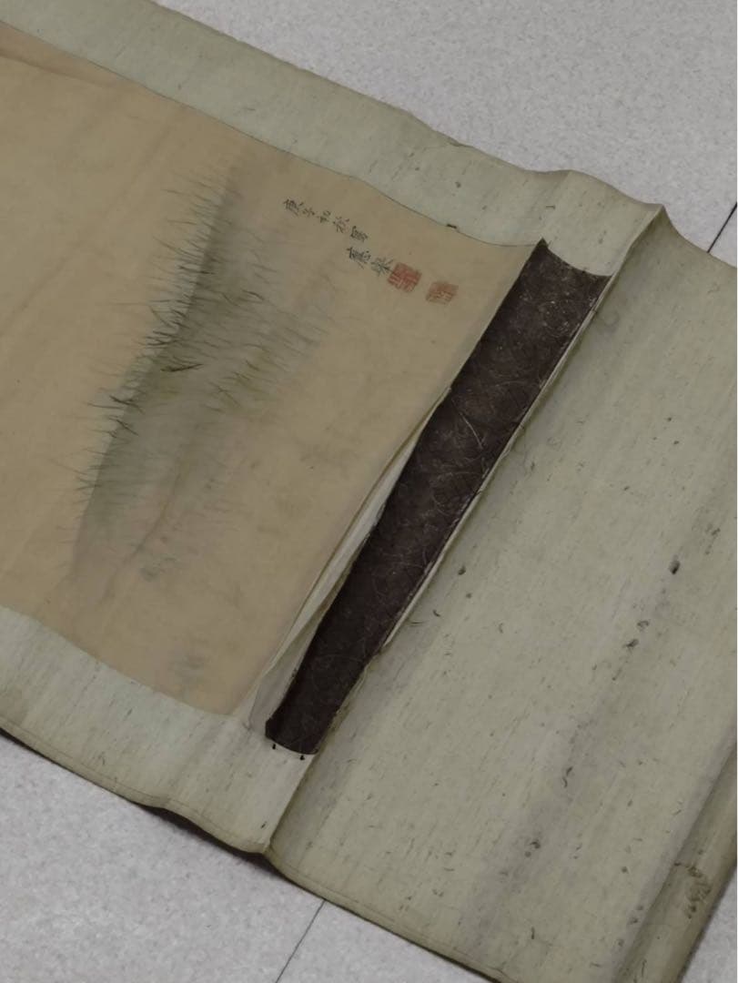 3-2866 掛軸 『庚子初秋写 應舉』 丸山応挙