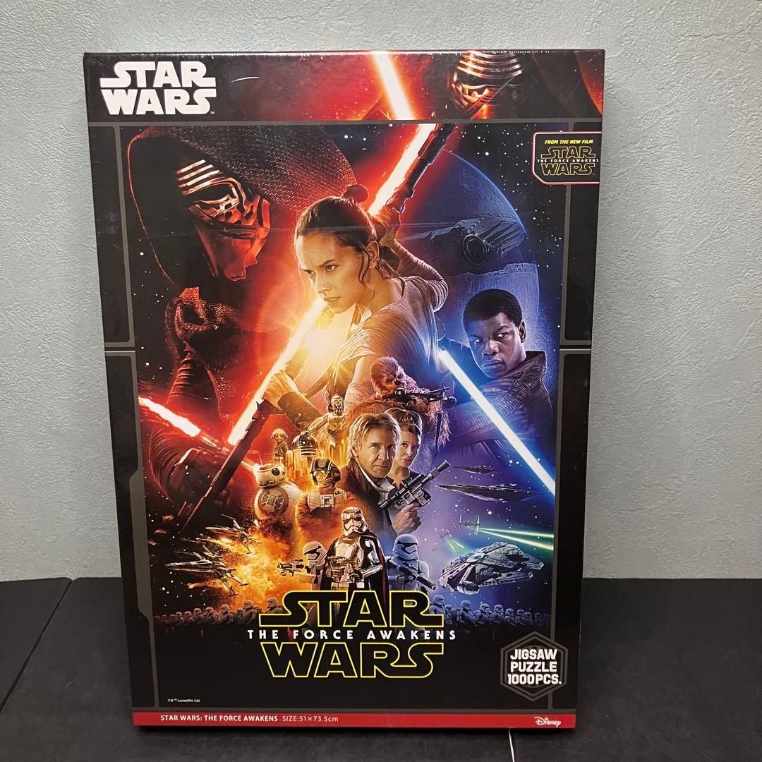 レア スターウォーズ ジグソーパズル フォースの覚醒 1000ピース 未