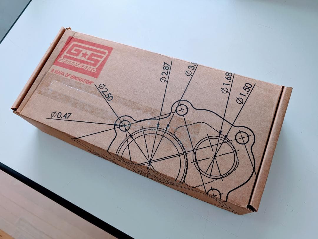 GrimmSpeed プーリーカバー 赤 スバルWRX VAB/GRB/GVB