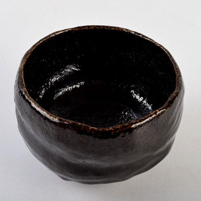 茶道具 大徳寺宙宝和尚在判 黒楽茶碗 時代箱 V 9264