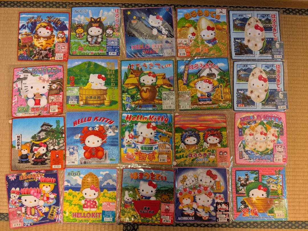 ご当地キティ　ナースキティ　ミニタオル 　企業コラボ　JRA　献血　大量約376