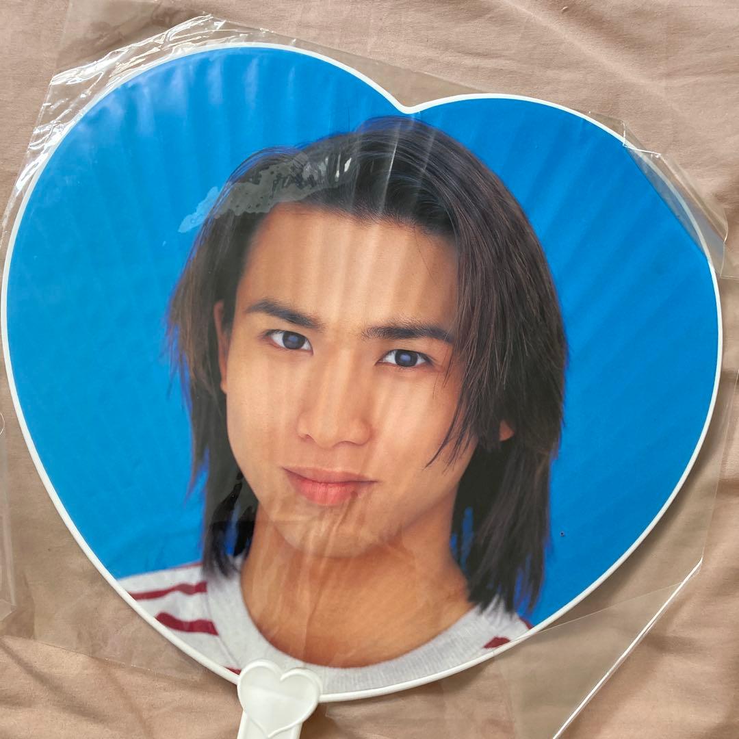 ジャニーズ KinKi Kids ハート型うちわ 2点セット - メルカリ