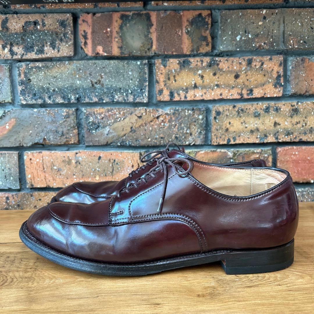 alden 54321 オールデン　Vチップ　コードバン　バーガンディ
