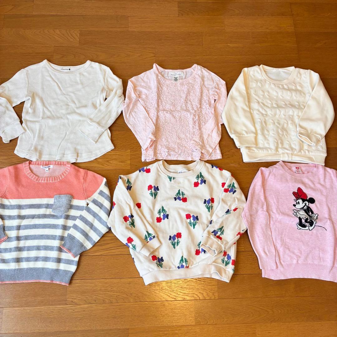 女の子 子供服　まとめ売り 70点以上　110cm 120cm 約25万円相当