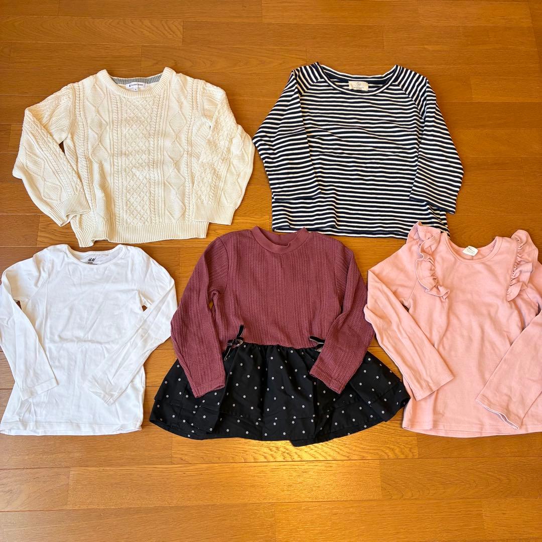 女の子 子供服　まとめ売り 70点以上　110cm 120cm 約25万円相当