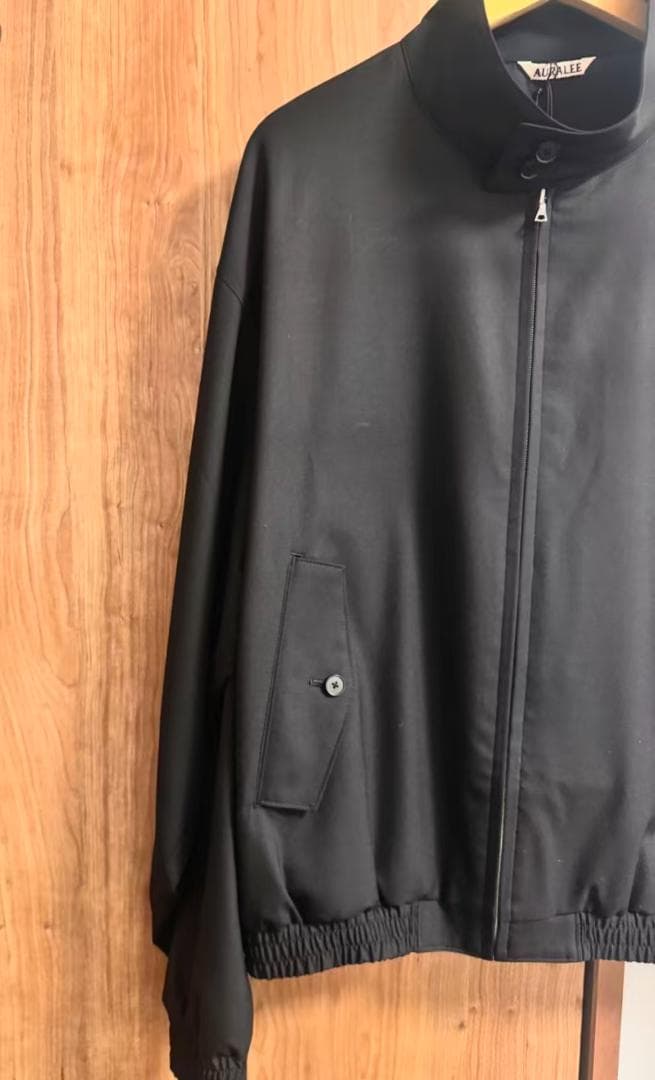 ジャケット・アウター AURALEE 25SS TROPICAL WOOL ZIP BLOUSON