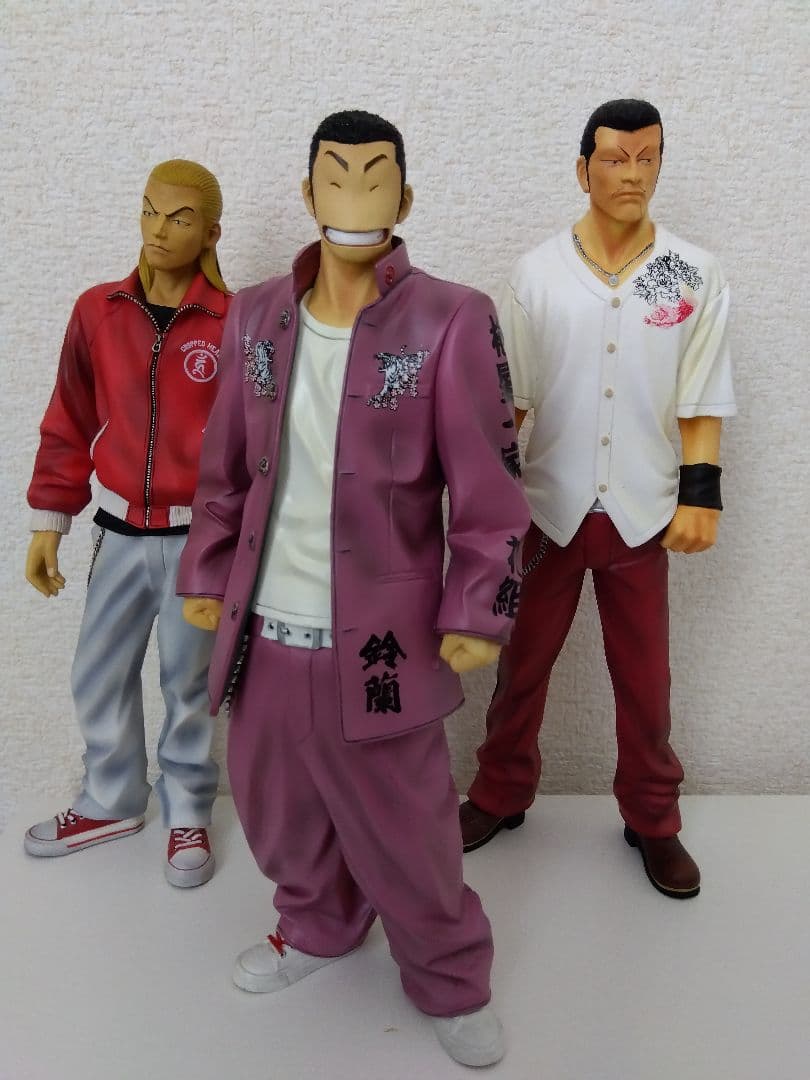 クローズ×WORSTフィギュア 月島花 迫田武文 月本光政 FBG3体セット