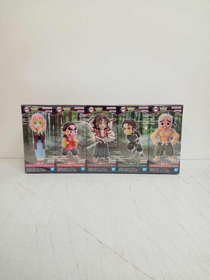 鬼滅の刃　ワールドコレクタブルフィギュア　ワーコレ　フルコンプ　セット