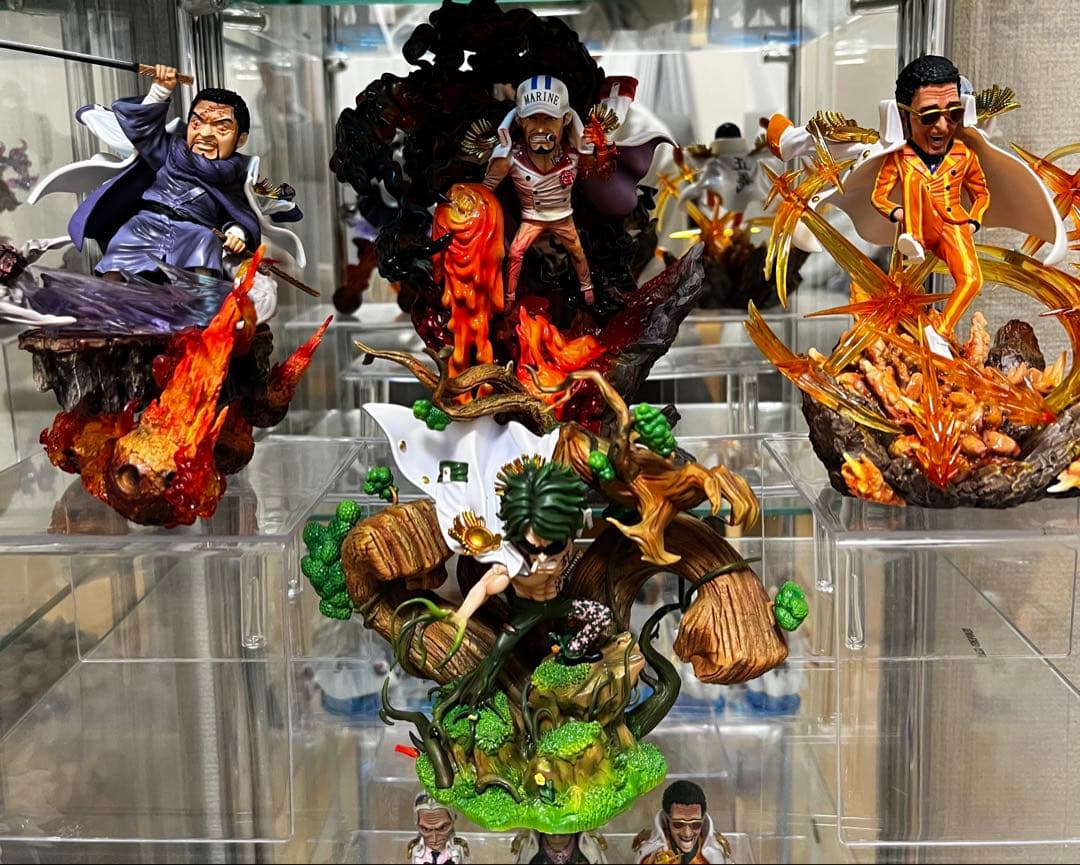 ワンピース　フィギュア　黄猿　ボルサリーノ　海軍大将　ガレージキット　海外