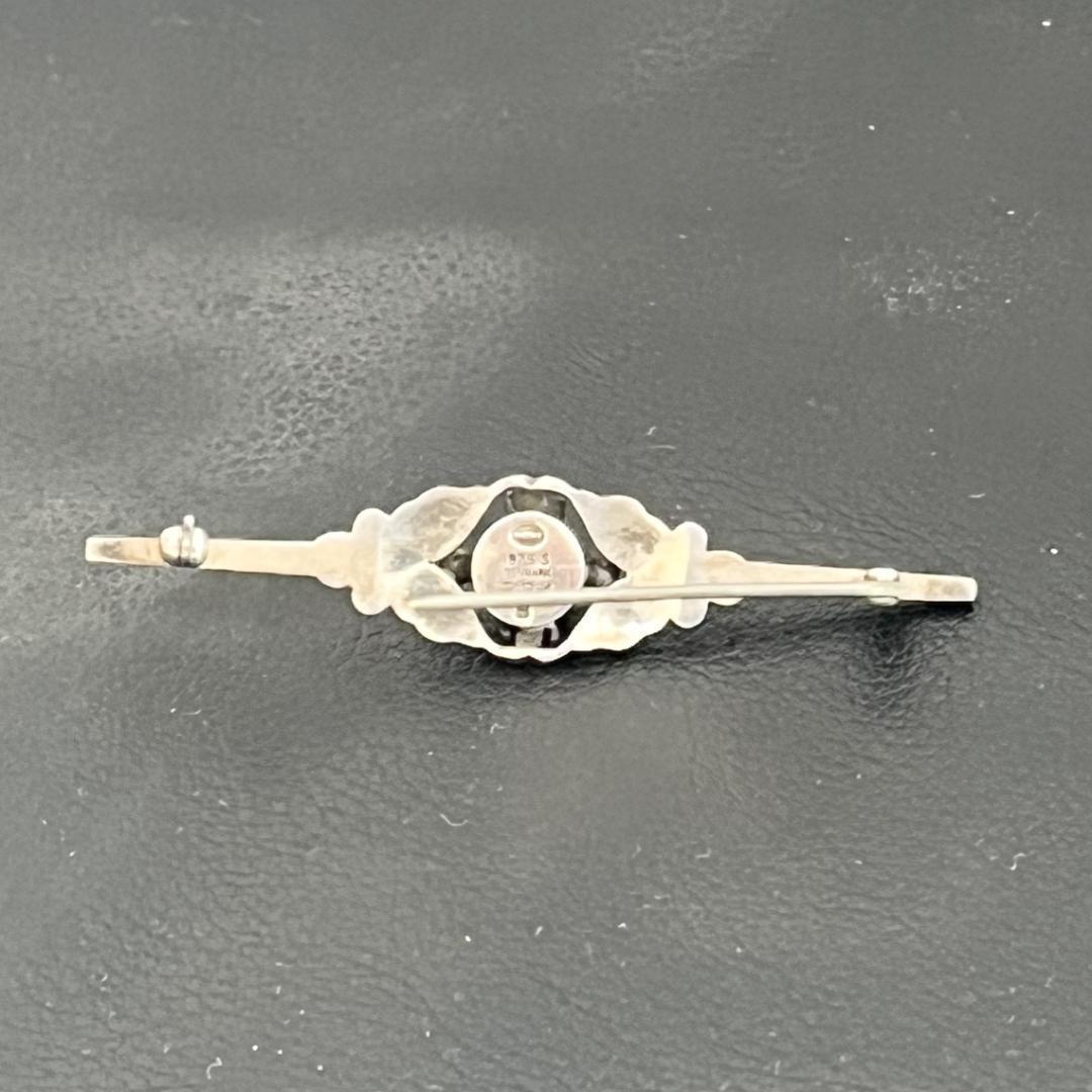 JEORG JENSEN シルバー925 ブローチ 224B デンマーク製
