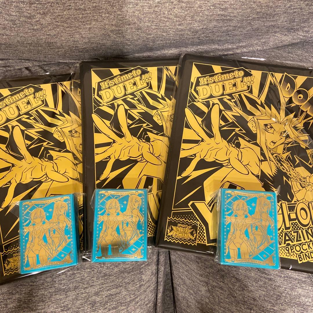 【遊戯王　閃刀姫】バインダーデッキケース　【限定品】おまけサンダージャイアント