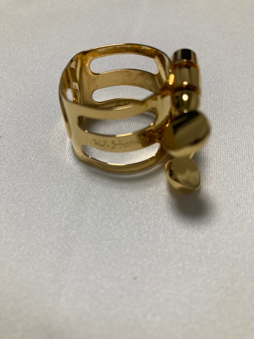 Wood Stones ソプラノサックスリガチャー 復刻版 GP