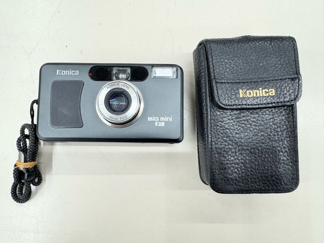 Konica BIG MINI F デジタルカメラ ケース付き