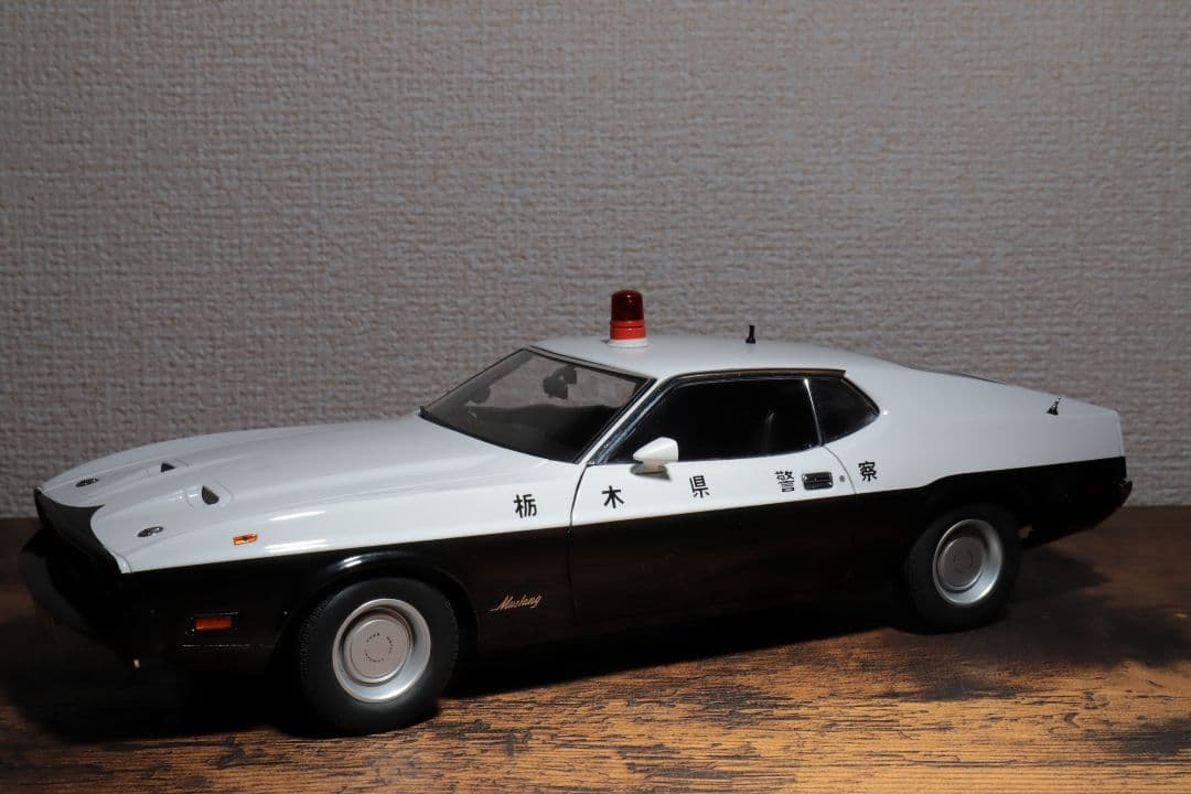 AUTOart 1/18 栃木県警 フォードマスタング マッハ1パトカー